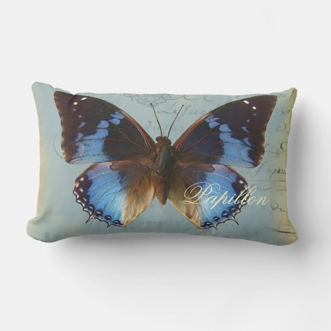 Almofada Lombar Papillon bleu (Frente)