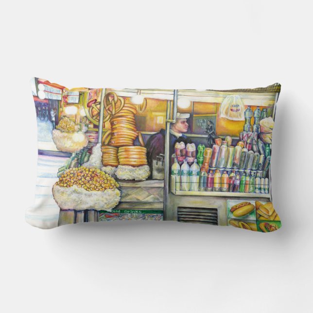 Almofada Lombar Paraíso Pushcart (Frente)