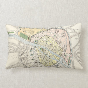 Almofada Lombar Paris, France: Histórico, mapa do vintage