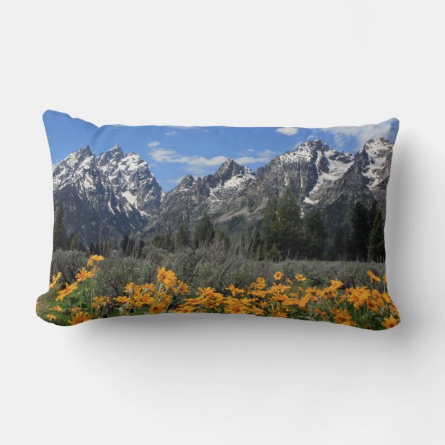 Almofada Lombar Parque nacional grande de Teton (Frente)