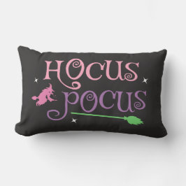 Almofada Lombar Pastel Witch Hocus Pocus Halloween Broomstick
