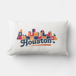 Almofada Lombar Patchwork do Skyline Houston
