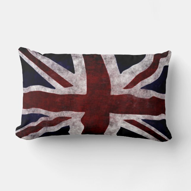 Almofada Lombar Patriotic Union Jack UK Union Flag Travesseiro dec (Frente)