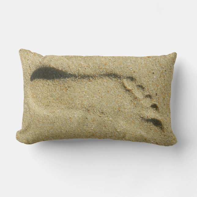 Almofada Lombar Pegada na areia (Frente)