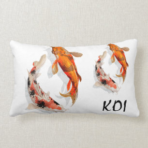 Almofada Lombar Peixes do Travesseiro-KOI do lance