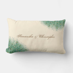 Almofada Lombar Penas bonito de Peacock