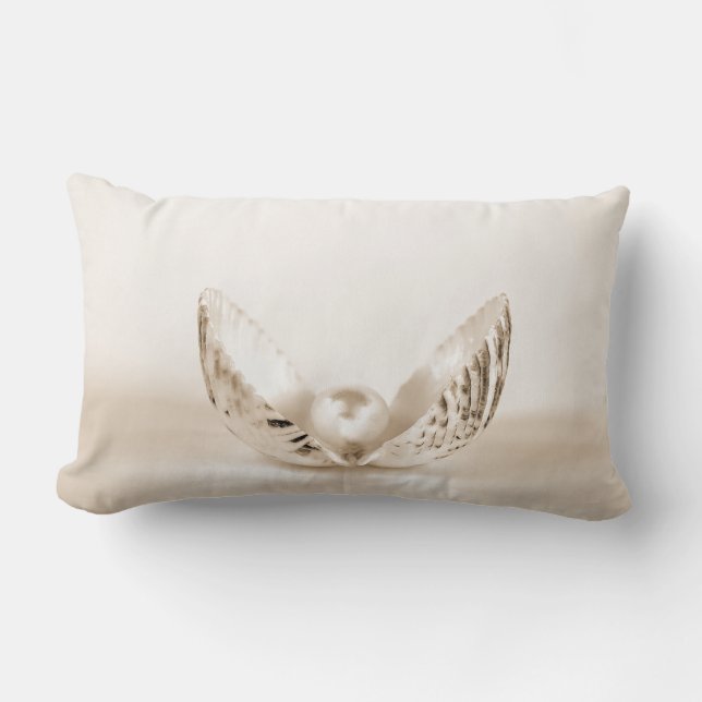 Almofada Lombar pérola em casca (Frente)