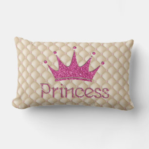Almofada Lombar Pérolas Charmosas e Elegantes, Tiara, Princesa, Br