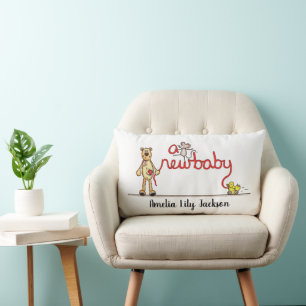 Almofada Lombar Personalizado Um Novo Bebê