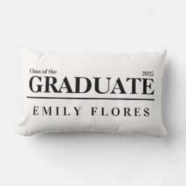 Almofada Lombar Personalized Modern trendy graduate class of 2025