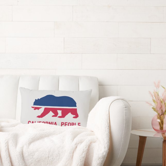 Almofada Lombar Pessoas da Califórnia (Sofá)