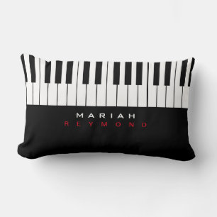 Almofada Lombar Piano Music em todos os lugares