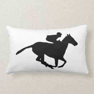 Almofada Lombar Pictograma da corrida de cavalos