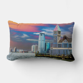 Almofada Lombar Pier A Lower Manhattan Nova Iorque EUA Poster