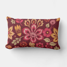 Almofada Lombar Pillow with batik pattern