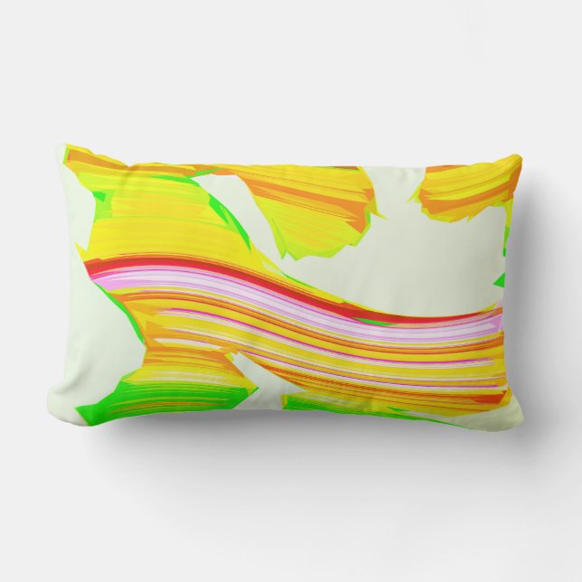 Almofada Lombar Pincel arco-íris (Frente)