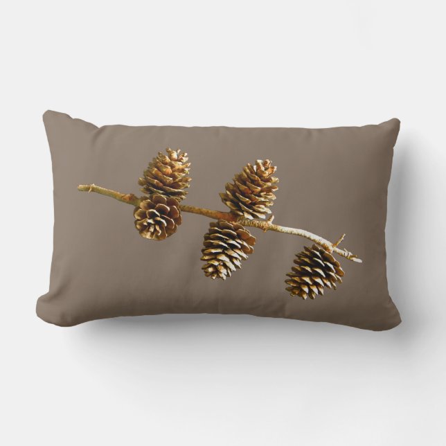 Almofada Lombar Pine Cones (Frente)