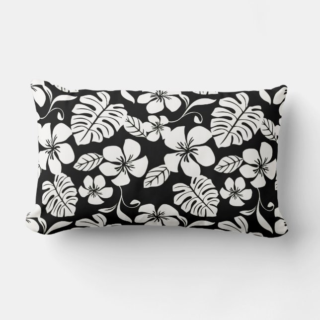 ALMOFADA LOMBAR PINK BIKINI (PRETO/BRANCO) (Frente)