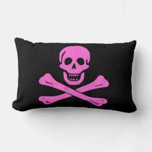 Almofada Lombar Pink Jolly Roger