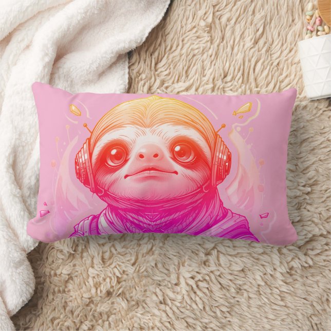 Almofada Lombar Pinkish Gleams, Legal Streams 33 x 53 (Cobertor)