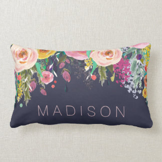 Almofada Lombar Pintado Flaoricamente Personalizado Garotas Cushio