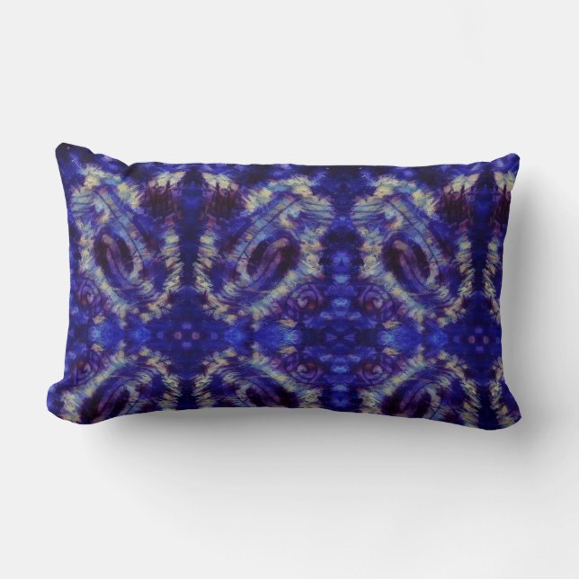 Almofada Lombar Pintura com dedo - Violento (Frente)