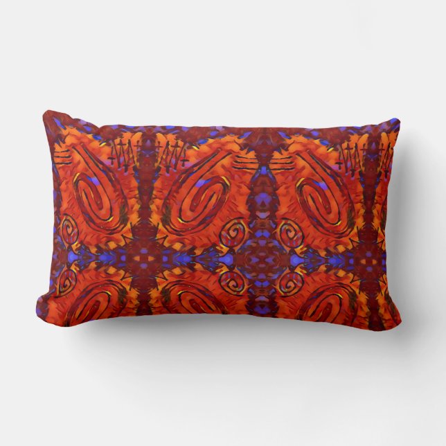 Almofada Lombar Pintura digital - Pepper (Frente)