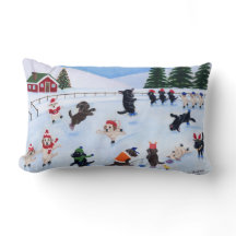 Pista de gelo do Natal Labrador