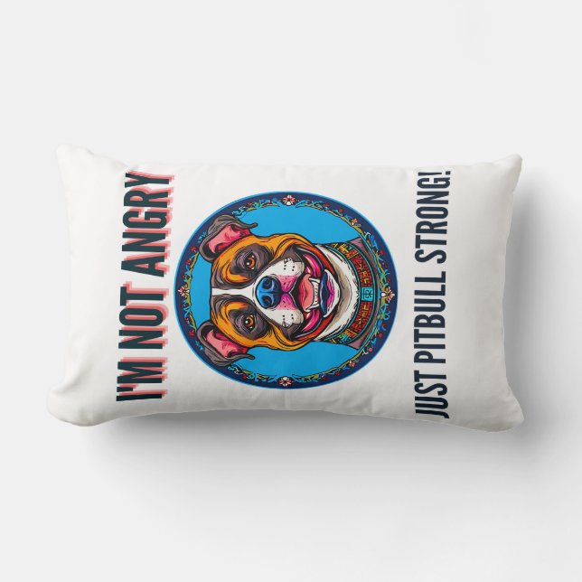 Almofada Lombar pitbull-porcino (Frente)