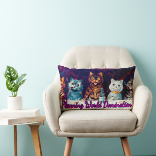 Almofada Lombar Planejar o Domínio Mundial, Reunião de Louis Wain