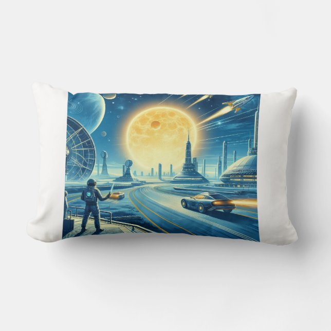 Almofada Lombar Planeta (Frente)