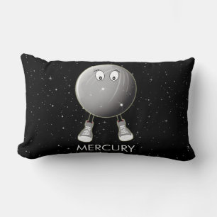 Almofada Lombar Planeta Mercúrio & Estrelas