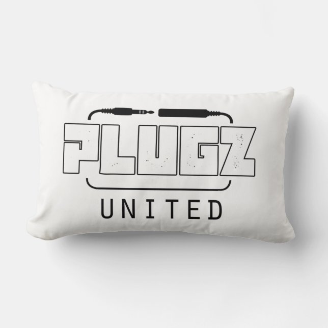Almofada Lombar Plugz Throw pillow (Frente)