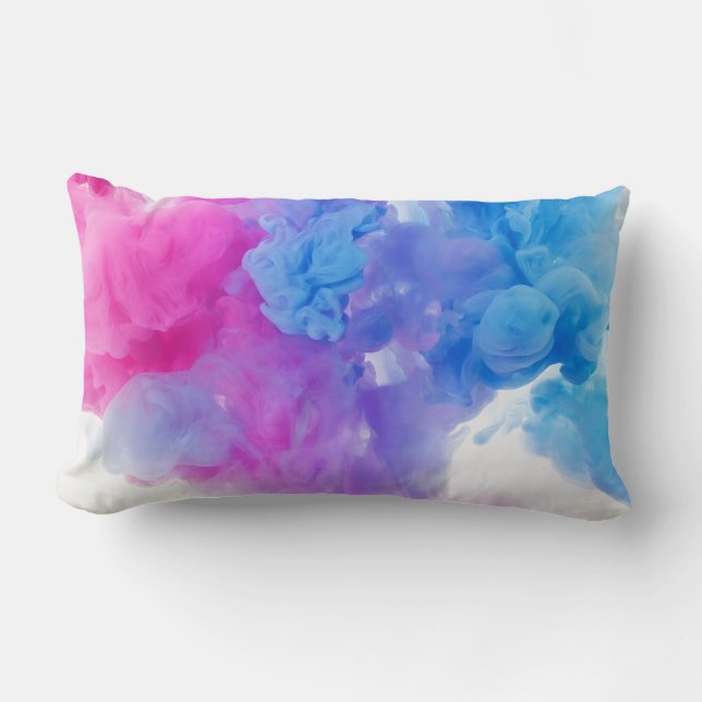 Almofada Lombar Plumas de Tinta (Frente)