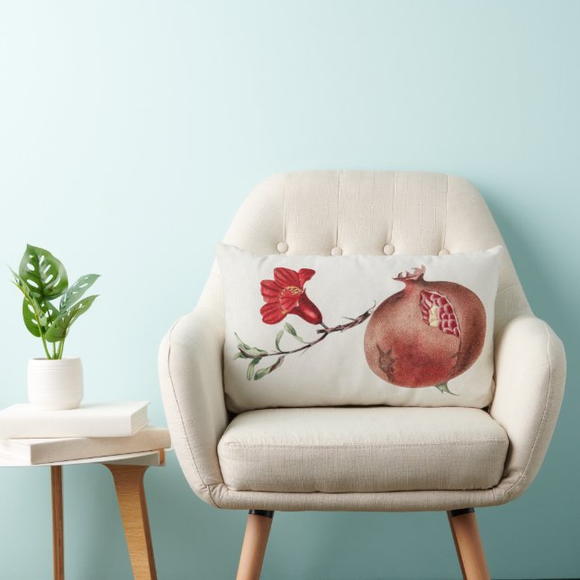 Almofada Lombar Pomegranato de safra (Cadeira)