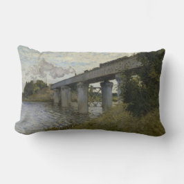 Almofada Lombar Ponte ferroviária no Argenteuil (Railroad) (por Mo