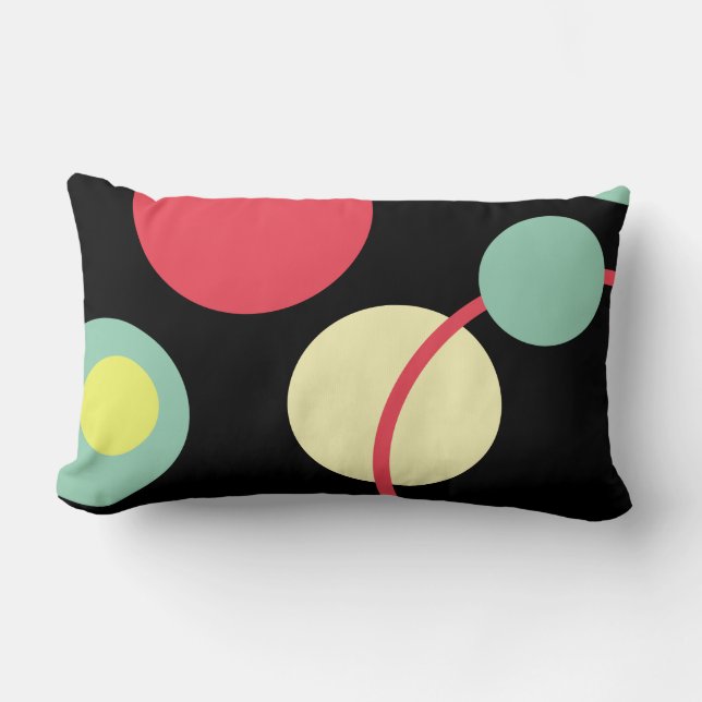 Almofada Lombar Pontos e Círculos 01 (Frente)