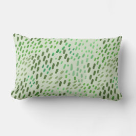 Almofada Lombar Pontos Pintados Verde Claro