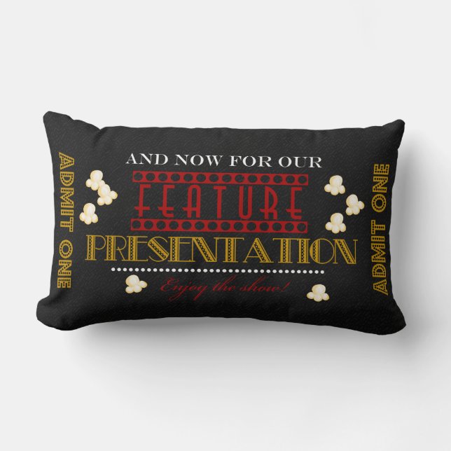 Almofada Lombar popcornPillow da apresentação da característica do (Frente)