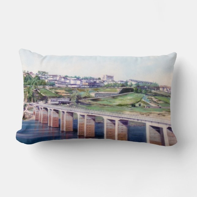 Almofada Lombar Portomarín (Lugo) (Frente)