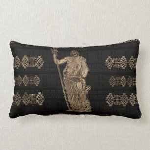 Almofada Lombar Poseidon e Ornamento grego Meander