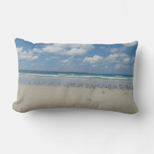 Almofada Lombar Praia com gaivotas