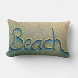 Almofada Lombar Praia da escrita da areia