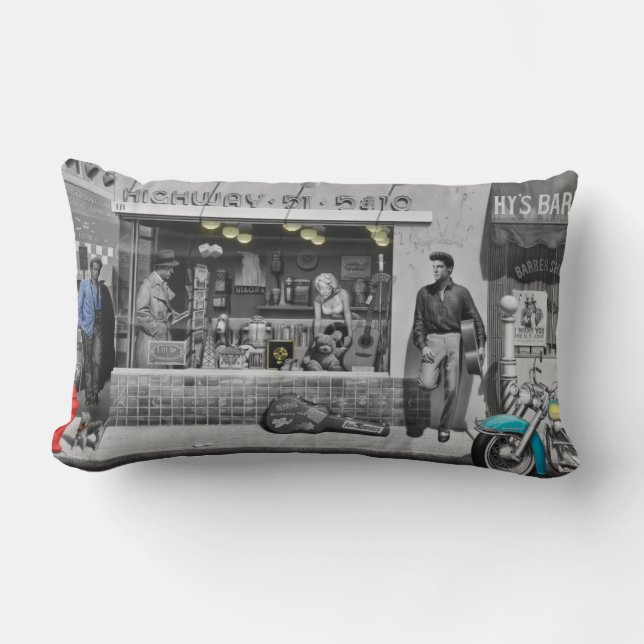 Almofada Lombar Prata de HWY 51 (Frente)