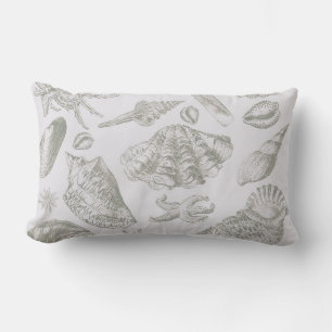 Almofada Lombar Prateleiras de Arte Suave de Seashell