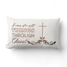 Presente do cristão da caligrafia da cruz do verso