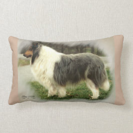 Almofada Lombar Presentes de Collie Rough Rough Blue