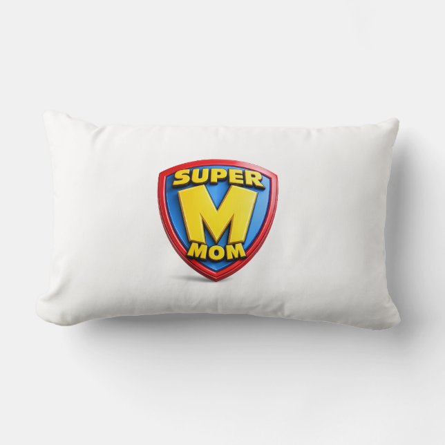 Almofada Lombar Presentes de Super Mãe para Super Mães (Frente)