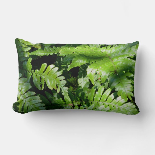 Almofada Lombar Primavera Green Ferns (Frente)