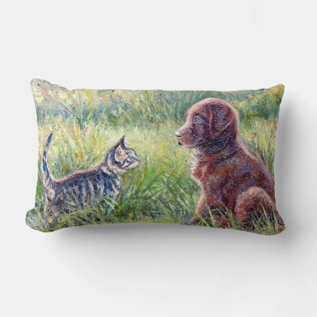 Almofada Lombar "Primeiras Introduções" (Frente)